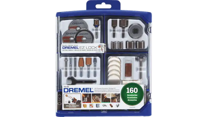 Dremel All Purpose Rotary Tool Accessory Storage Kit - 160 Accessories - 710-08 - 26150710AL