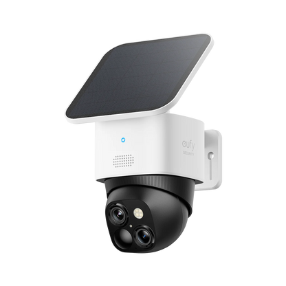 Eufy SoloCam S340 Wireless Outdoor 3K Pan-and-Tilt Security Camera with Dual Lens - T81701W1