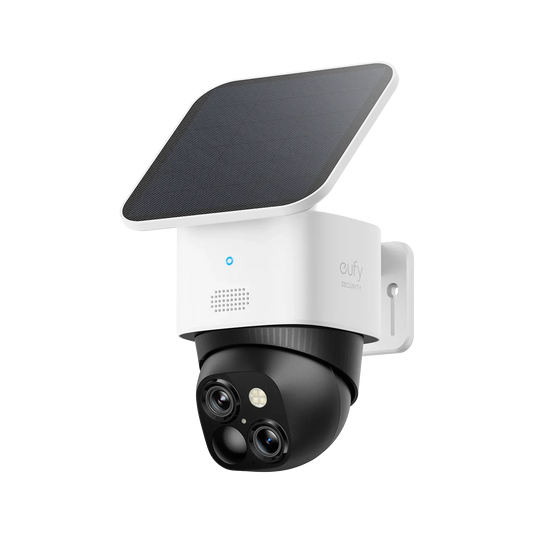 Eufy SoloCam S340 Wireless Outdoor 3K Pan-and-Tilt Security Camera with Dual Lens - T81701W1