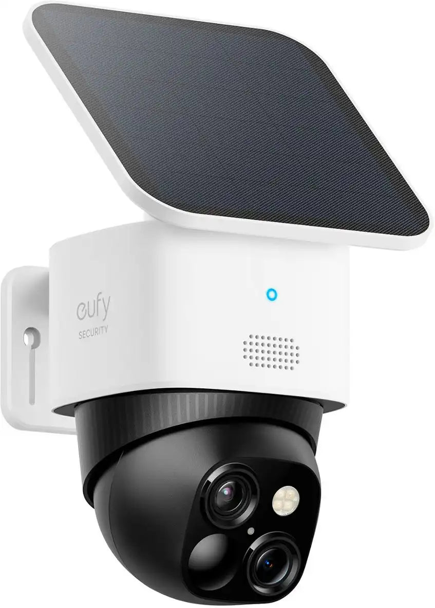Eufy SoloCam S340 Wireless Outdoor 3K Pan-and-Tilt Security Camera with Dual Lens - T81701W1
