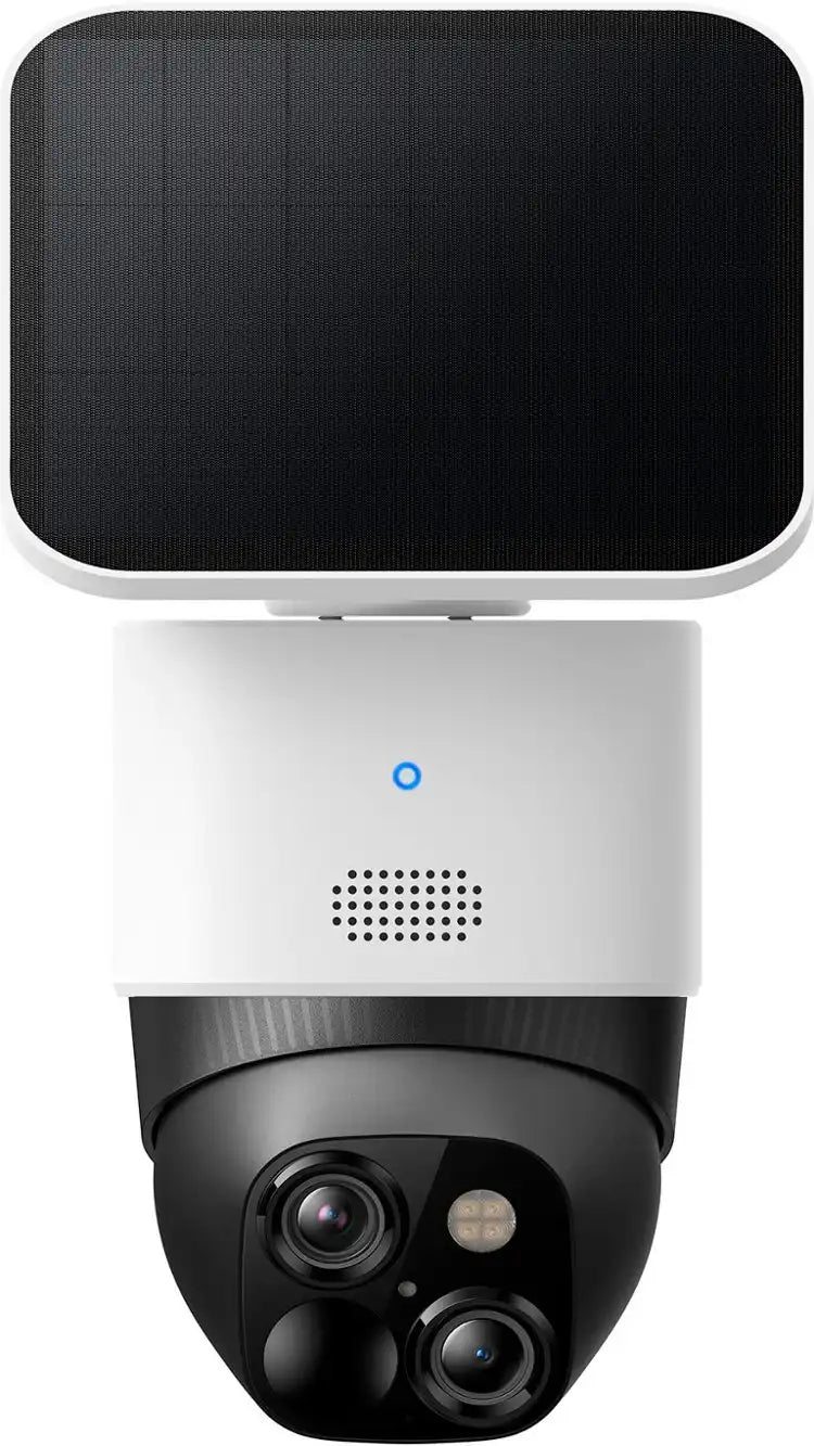 Eufy SoloCam S340 Wireless Outdoor 3K Pan-and-Tilt Security Camera with Dual Lens - T81701W1
