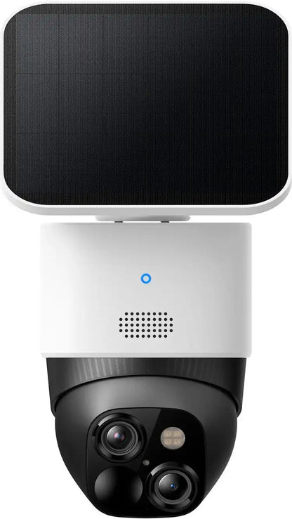Eufy SoloCam S340 Wireless Outdoor 3K Pan-and-Tilt Security Camera with Dual Lens - T81701W1