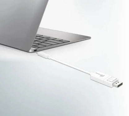 J5Create JCA141 USB Type-C to 4K DisplayPort Cable - White