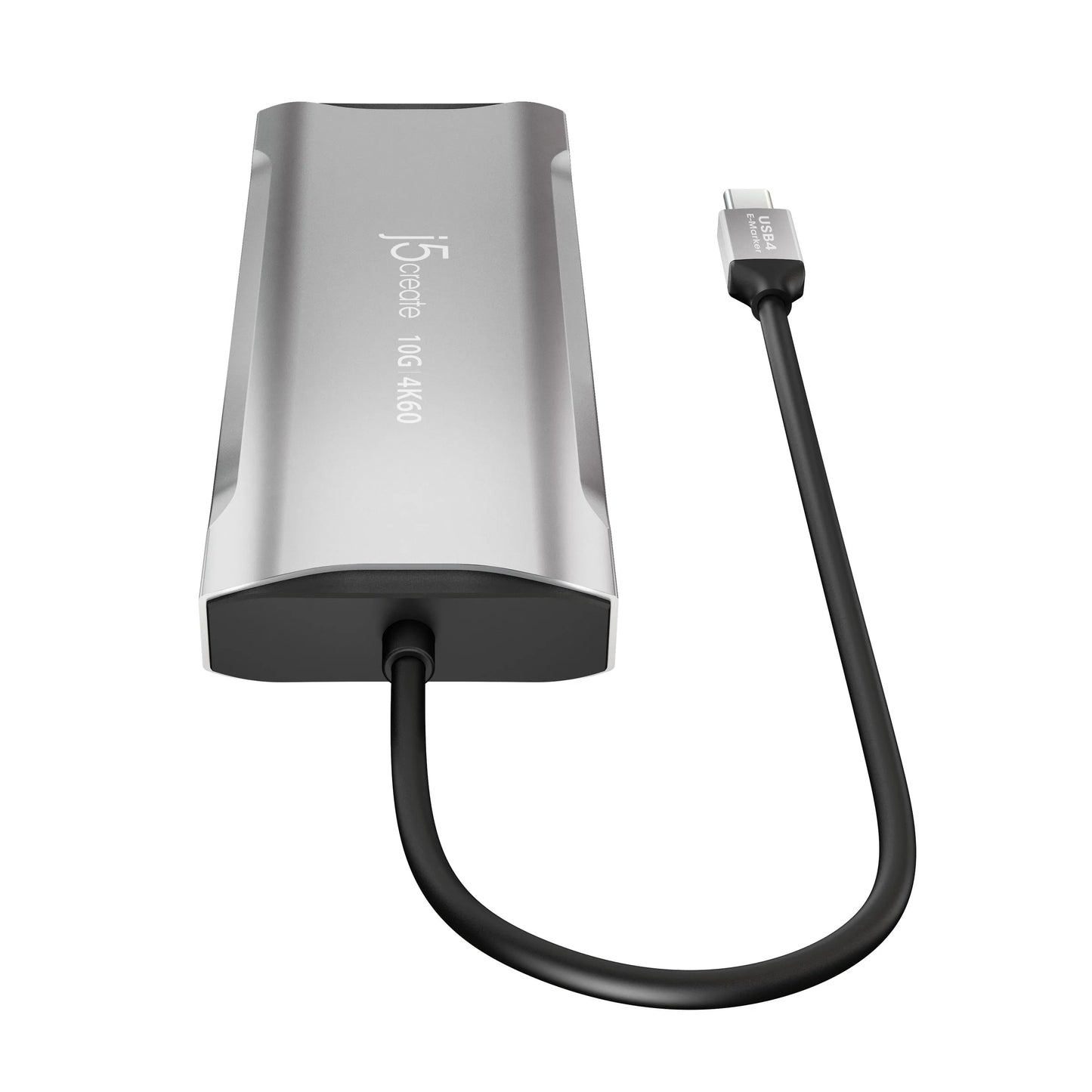 J5Create JCD397 4K60 Elite USB-C Triple Monitor 11-in-1 Mini Dock - Space Grey