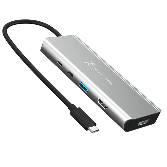 J5Create JCD401 USB4 Dual 4K Multi-Port 5-in-1 Hub