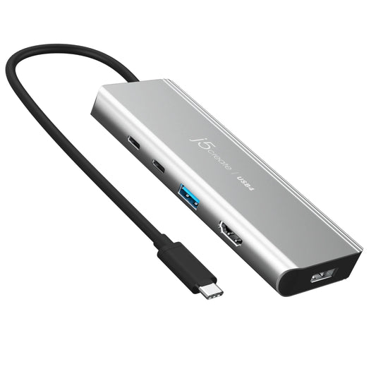 J5Create JCD401 USB4 Dual 4K Multi-Port 5-in-1 Hub