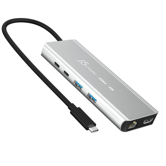 J5Create JCD403 USB4 8K Multi-Port 6-in-1 Hub