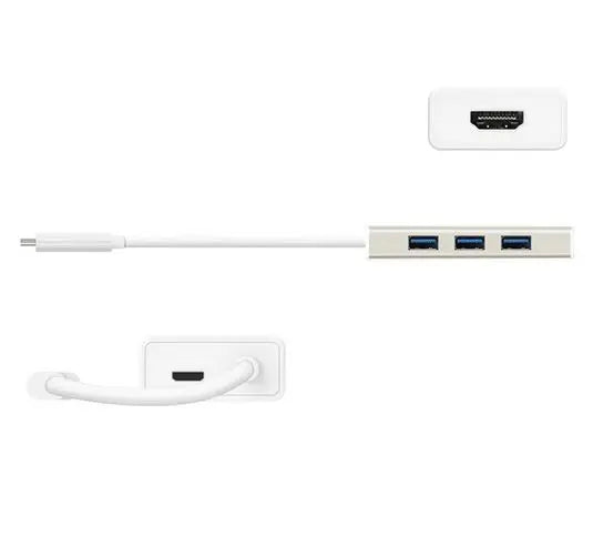 J5Create JCH451 USB-C 3.1 3-Port USB 3.0 Hub and 4K HDMI