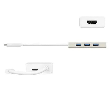 J5Create JCH451 USB-C 3.1 3-Port USB 3.0 Hub and 4K HDMI