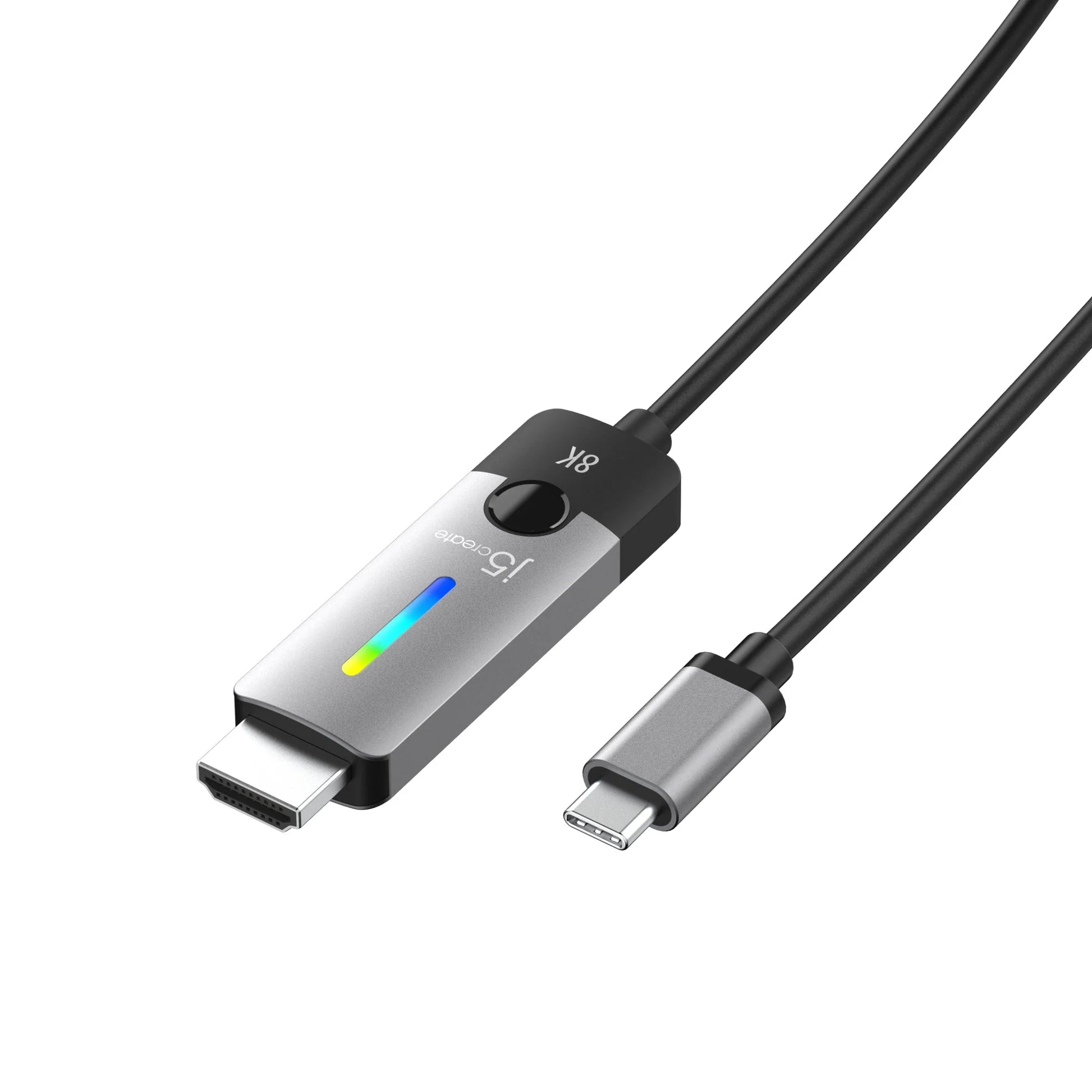 J5Create JCC157 6FT USB-C to HDMI 2.1 8K Cable