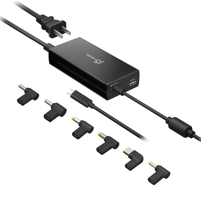 J5Create JUP2290DC 100W PD USB-C Super Charger with 6 Types of DC Connectors