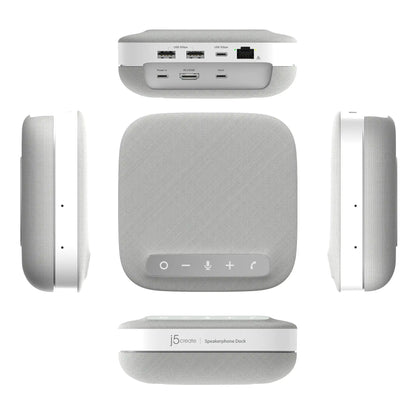 J5Create JCDS335 USB-C 4K Bluetooth Speakerphone Dock - 8-in-1