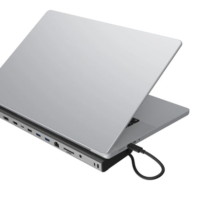 J5Create JCD554 USB4 Triple 4K Display Docking Station - 12-in-1 Functions