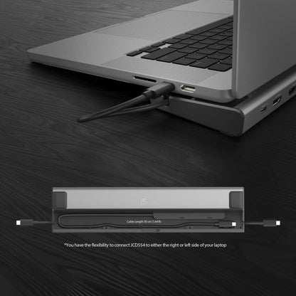 J5Create JCD554 USB4 Triple 4K Display Docking Station - 12-in-1 Functions