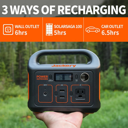 Jackery Explorer 290 Portable Power Station - Solar Generator Outdoors - 70-0290-USO004