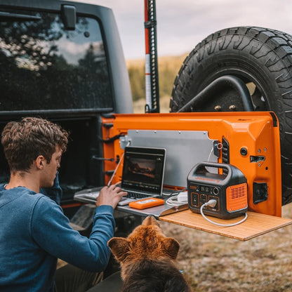 Jackery Explorer 290 Portable Power Station - Solar Generator Outdoors - 70-0290-USO004