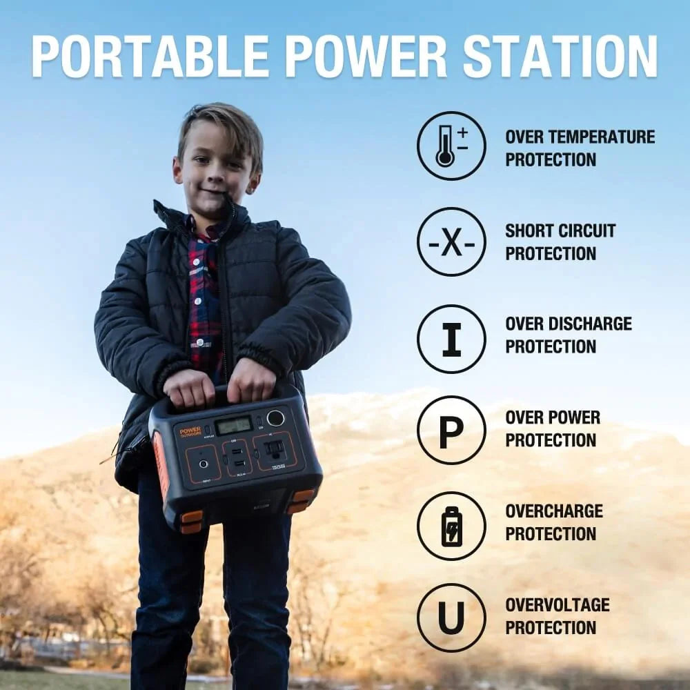 Jackery Explorer 290 Portable Power Station - Solar Generator Outdoors - 70-0290-USO004