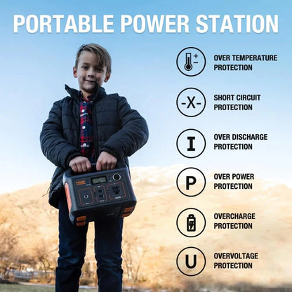 Jackery Explorer 290 Portable Power Station - Solar Generator Outdoors - 70-0290-USO004