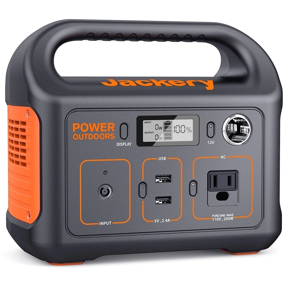 Jackery Explorer 290 Portable Power Station - Solar Generator Outdoors - 70-0290-USO004