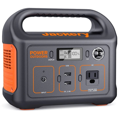 Jackery Explorer 290 Portable Power Station - Solar Generator Outdoors - 70-0290-USO004