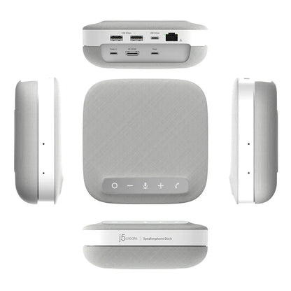 J5Create JCDS335 USB-C 4K Bluetooth Speakerphone Dock - 8-in-1