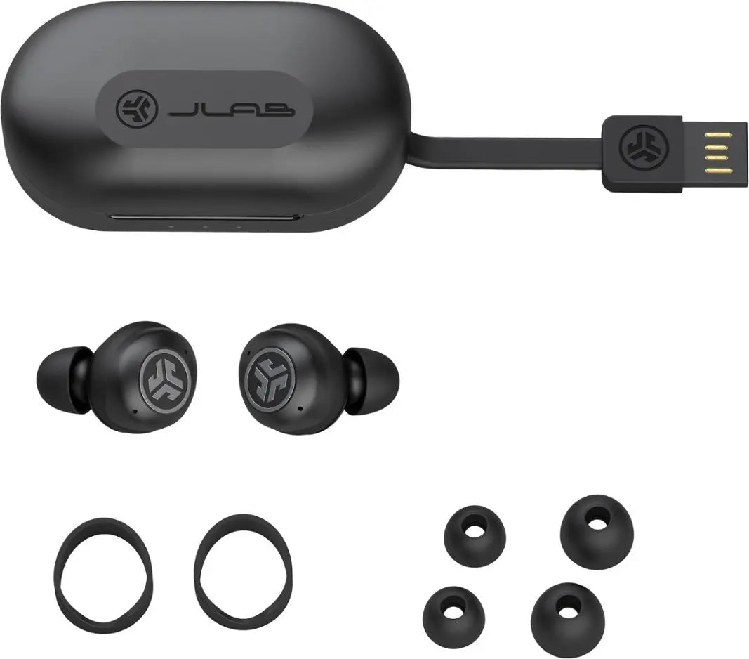JLab JBuds Air Pro True Wireless  Bluetooth Earbuds - Black