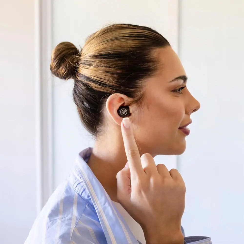 JLab Audio JBuds Air Pro True Wireless Bluetooth Earbuds - EBJBAIRPRORBLK82 - Black