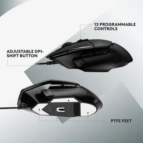 Logitech G502 X Wired Gaming Mouse 910-006136 - Black