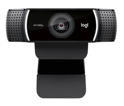 Logitech C922 Pro HD Stream Webcam with Tripod - 960-001087 - Black
