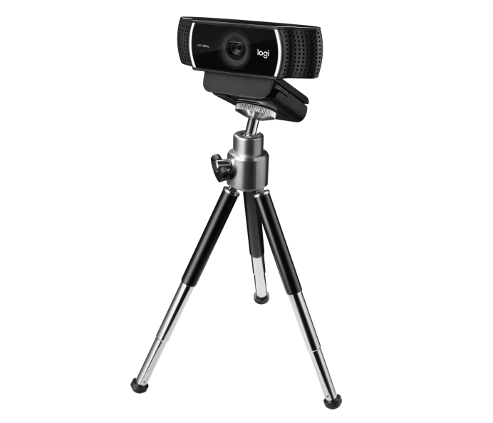 Logitech C922 Pro HD Stream Webcam with Tripod - 960-001087 - Black