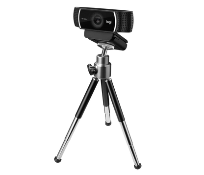 Logitech C922 Pro HD Stream Webcam with Tripod - 960-001087 - Black