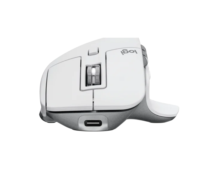 Logitech MX Master 3S Performance Wireless Mouse - Pale Gray