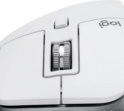 Logitech MX Master 3S Performance Wireless Mouse - Pale Gray
