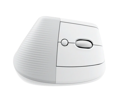 Logitech LIFT for Mac Vertical Ergonomic Mouse - Off-White