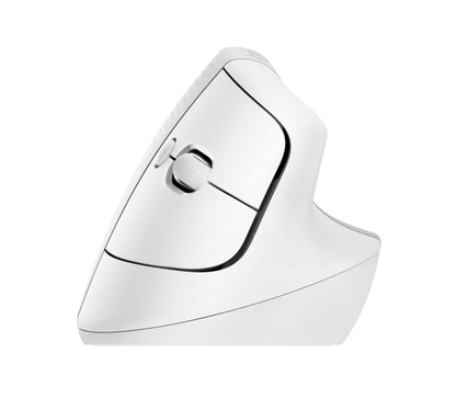 Logitech LIFT for Mac Vertical Ergonomic Mouse - Off-White
