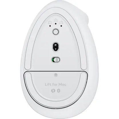 Logitech LIFT for Mac Vertical Ergonomic Mouse - Off-White