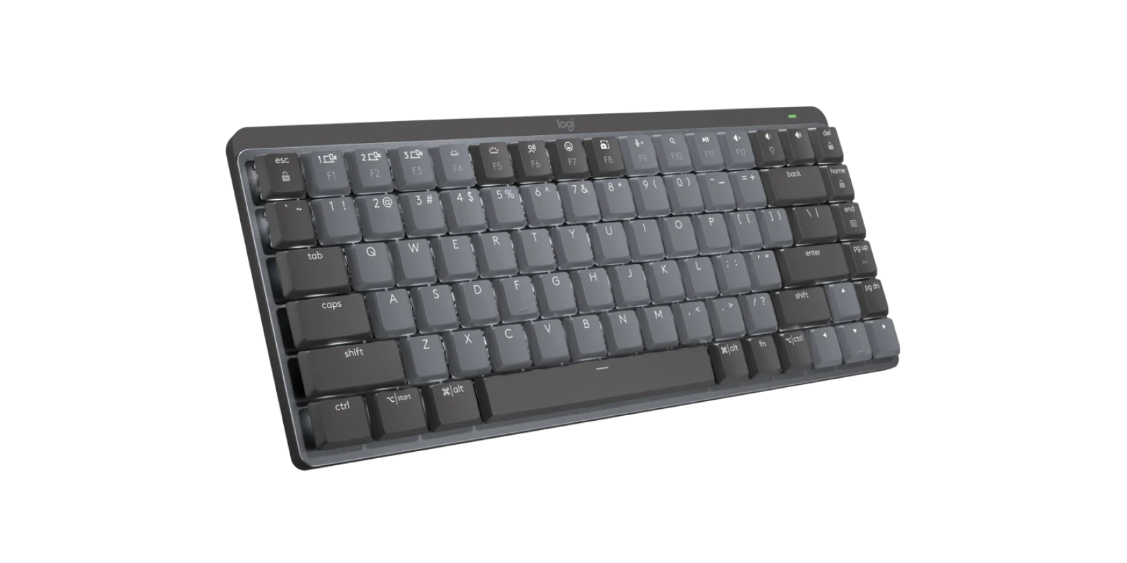 Logitech MX Mechanical Mini Minimalist Wireless Performance Keyboard 920-010550 - Tactile Quiet - Graphite