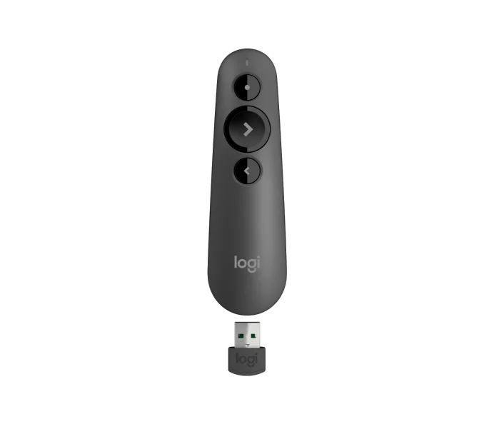Logitech R500S Laser Presentation Remote - Bluetooth - 910-006518 - Graphite