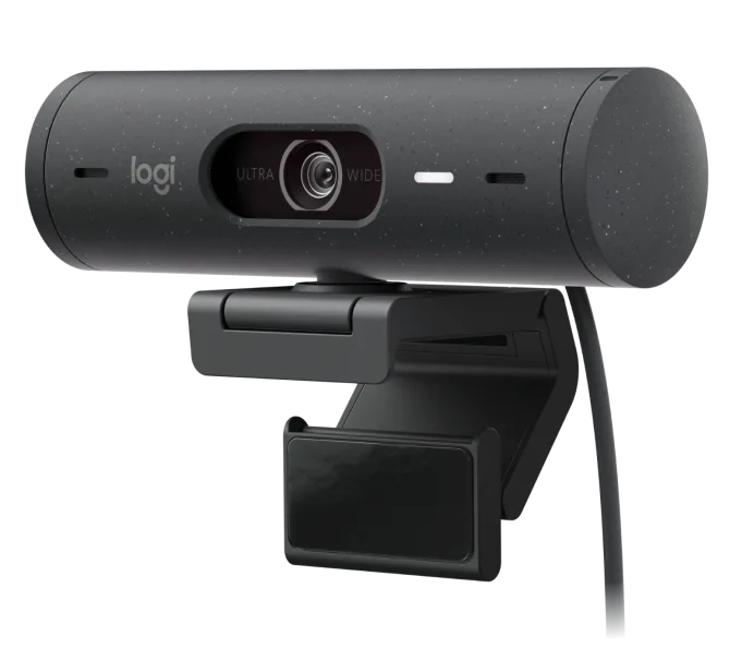 Logitech BRIO 500 Full HD Webcam with HDR 960-001493 - Graphite