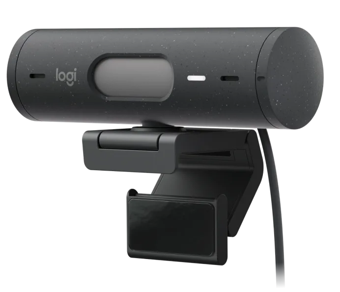 Logitech BRIO 500 Full HD Webcam with HDR 960-001493 - Graphite