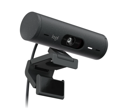 Logitech BRIO 500 Full HD Webcam with HDR 960-001493 - Graphite