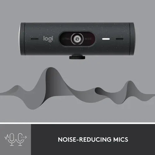 Logitech BRIO 500 Full HD Webcam with HDR 960-001493 - Graphite