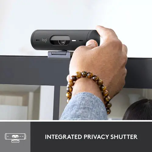 Logitech BRIO 500 Full HD Webcam with HDR 960-001493 - Graphite
