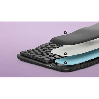 Logitech Wave Keys MK670 Combo Wireless Ergonomic Keyboard and Mouse
