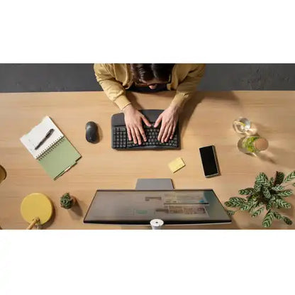 Logitech Wave Keys MK670 Combo Wireless Ergonomic Keyboard and Mouse