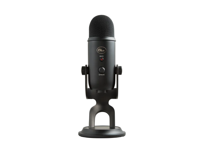 Logitech Yeti Premium Multi-Pattern USB Microphone with Blue VO!CE - 988-000100 - Blackout