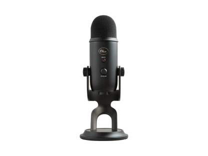 Logitech Yeti Premium Multi-Pattern USB Microphone with Blue VO!CE - 988-000100 - Blackout