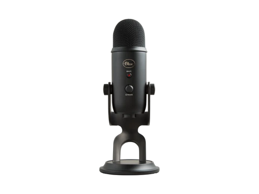 Logitech Yeti Premium Multi-Pattern USB Microphone with Blue VO!CE - 988-000100 - Blackout