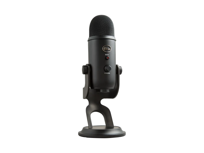 Logitech Yeti Premium Multi-Pattern USB Microphone with Blue VO!CE - 988-000100 - Blackout