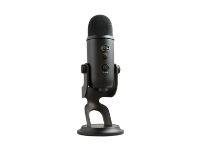 Logitech Yeti Premium Multi-Pattern USB Microphone with Blue VO!CE - 988-000100 - Blackout